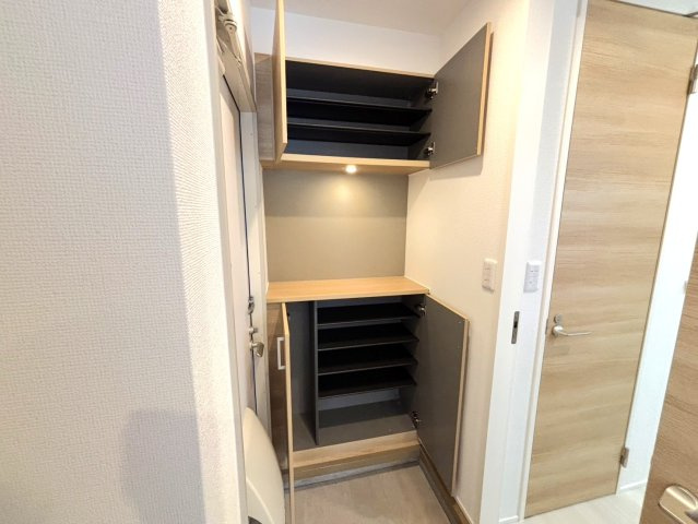 アブニール矢野東の収納