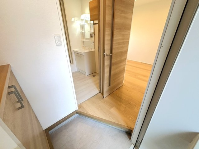 アブニール矢野東の玄関