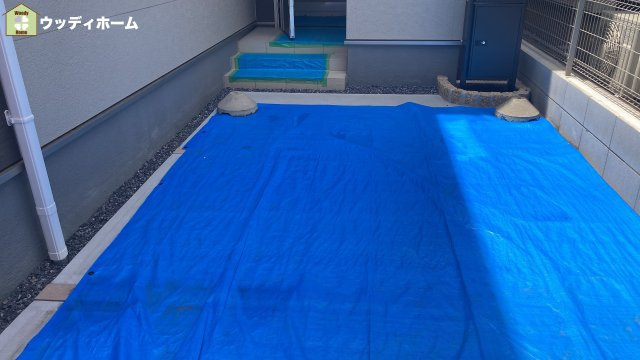 越谷市赤山町2丁目　新築一戸建ての駐車場