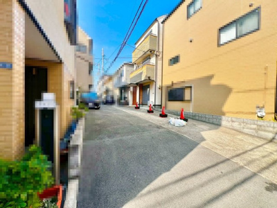 【前面道路含む現地写真】 | 大阪市東住吉区田辺１丁目　中古戸建 | 販売現地♪【2026年2月撮影】