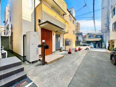 【前面道路含む現地写真】 | 大阪市東住吉区田辺１丁目　中古戸建 | 販売現地♪【2026年2月撮影】