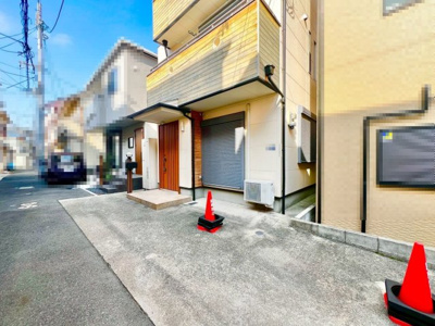 【前面道路含む現地写真】 | 大阪市東住吉区田辺１丁目　中古戸建 | 販売現地♪【2026年2月撮影】