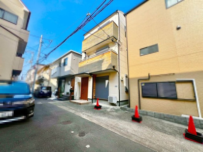 【前面道路含む現地写真】 | 大阪市東住吉区田辺１丁目　中古戸建 | 販売現地♪【2026年2月撮影】