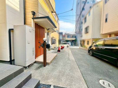 【前面道路含む現地写真】 | 大阪市東住吉区田辺１丁目　中古戸建 | 販売現地♪【2026年2月撮影】
