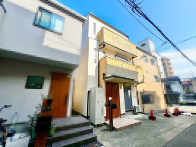 【外観】 | 大阪市東住吉区田辺１丁目　中古戸建 | 小学校まで徒歩約5分圏内です♪【2026年2月撮影】