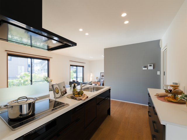 福島市笹谷のキッチン