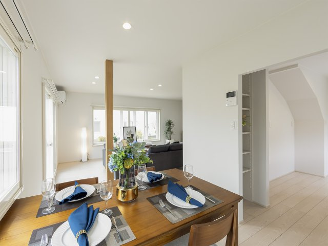 福島市方木田字石田のダイニング|※家具類はイメージです