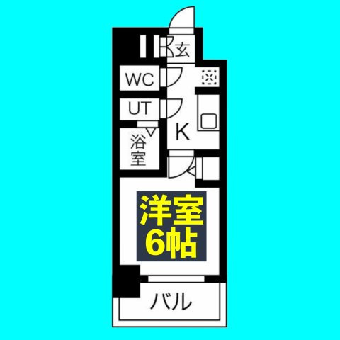 メイクス今池PRIMEの間取り