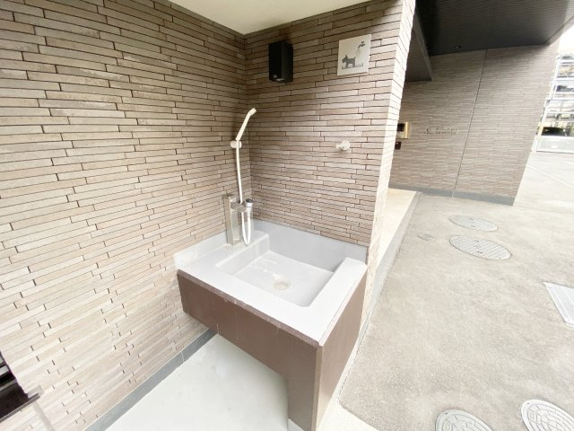 ザ・パークハウス大宮吉敷町翠邸のその他共用部分|ペット用の外水栓あります！