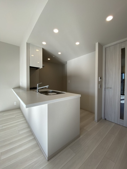 ザ・パークハウス大宮吉敷町翠邸のキッチン|カウンターキッチン！