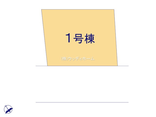 越谷市新川町1丁目　新築一戸建ての区画図