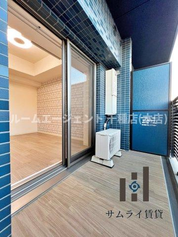 プレサンス鶴舞ファーストのバルコニー