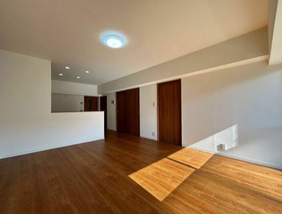 RKB別府マンション1号棟の居間・リビング