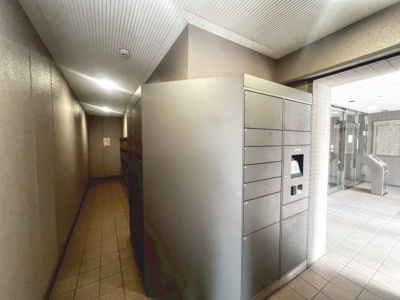 【その他共用部分】 | シティコーポ住之江 | マンション内には大小様々な大きさの宅配ボックスもございます。不在時のお届け物を逃さないので便利です♪【2026年2月撮影】