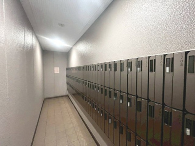 【設備】 | シティコーポ住之江 | 総戸数135戸の郵便ポストが並びます♪【2026年2月撮影】