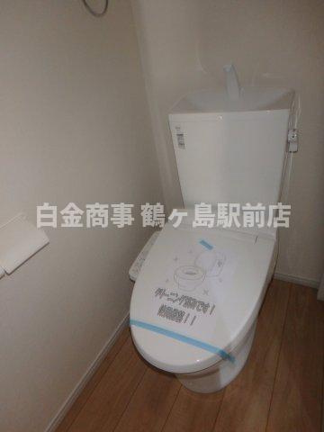 鶴ヶ島市上新田新築戸建のトイレ