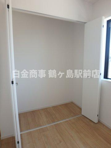 鶴ヶ島市上新田新築戸建の収納