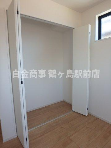 鶴ヶ島市上新田新築戸建の収納
