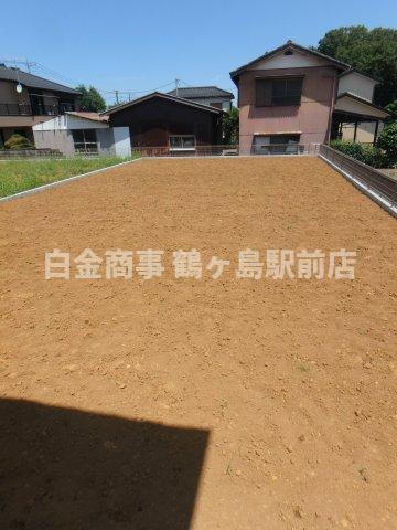 鶴ヶ島市上新田新築戸建の庭