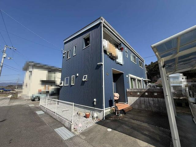 香南市野市大谷　中古戸建ての前面道路含む現地写真