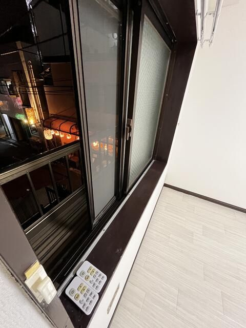 アスパイアレジデンスのバルコニー