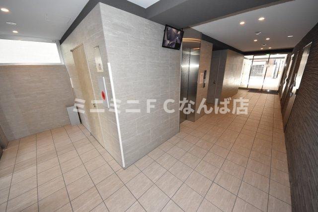 ラフィット松屋町のエントランス