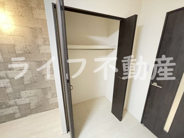 フジパレス岩田町サウスの収納|こまごまとしたものを収納できそうですね