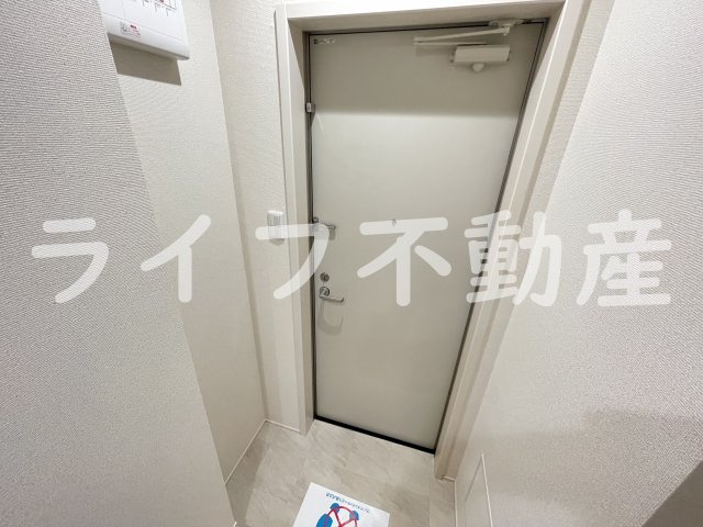 フジパレス岩田町サウスの玄関|ゆったりとした玄関です