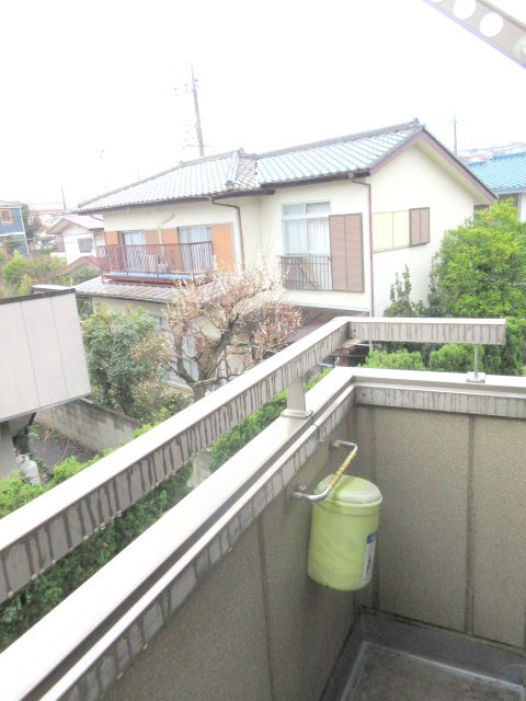 メゾン オークのバルコニー|明るいバルコニー