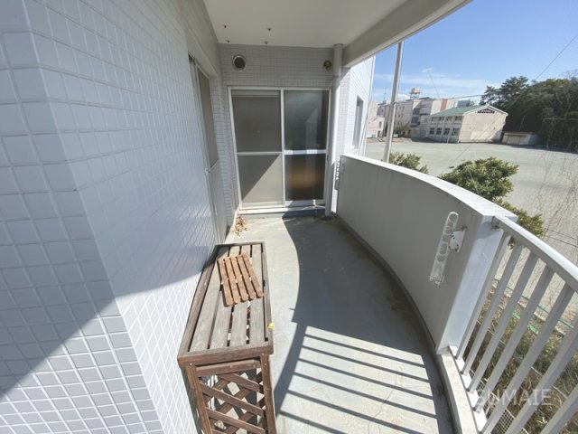 ルートマンションのバルコニー|L型バルコニー☆彡