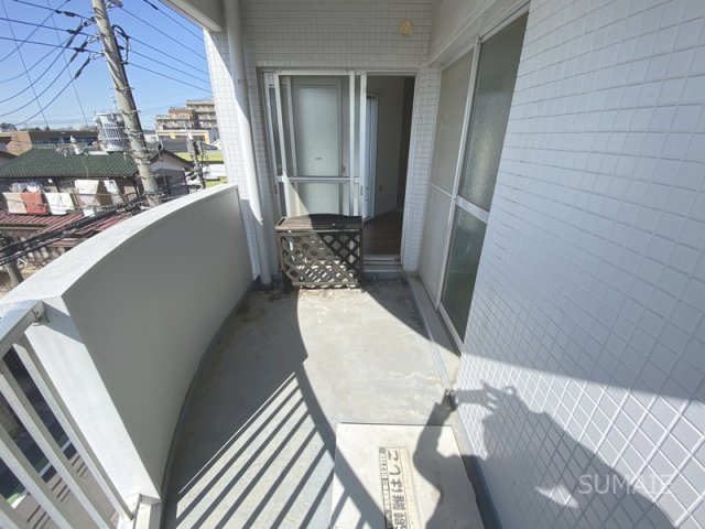 ルートマンションのバルコニー|日当たり良し☆彡