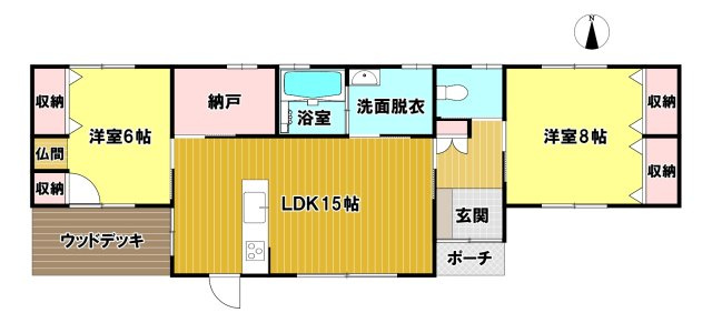 本郷２丁目　中古戸建の間取り