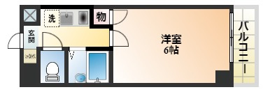 【間取り】 | ビクトワール小阪