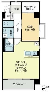 メゾン・ド山手の間取り
