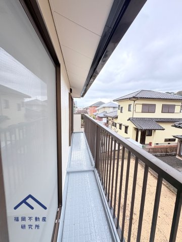 筑紫野市光が丘３丁目　戸建てのバルコニー