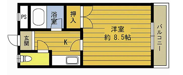 エスペランサ一木の間取り