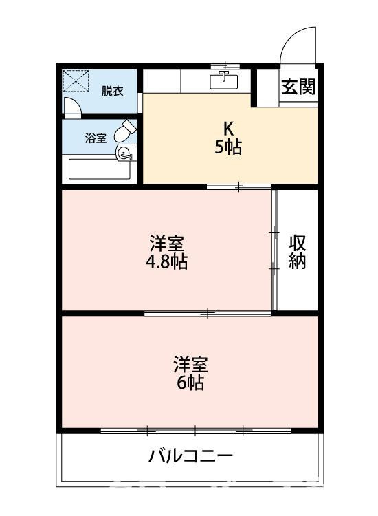 美和ハイツの駐車場