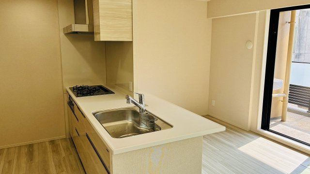 ブランシエラ岡山のキッチン