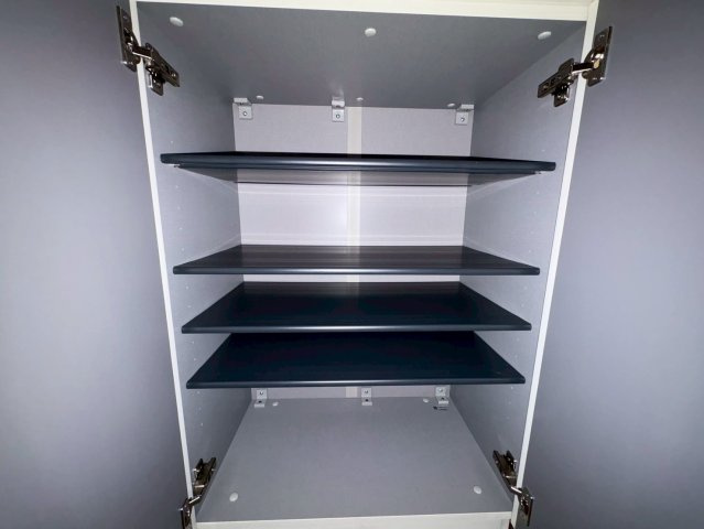 エムフラット衣摺Iの収納