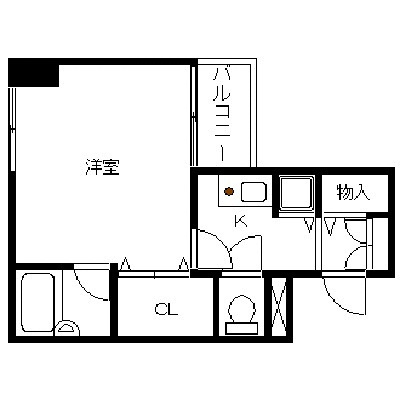 Ｋ・アルカディアの間取り