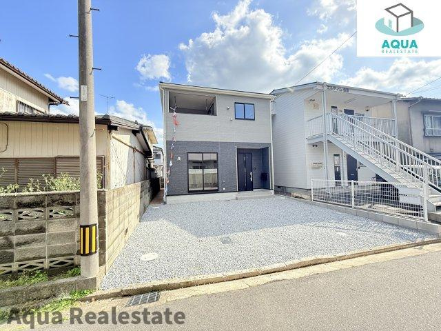 高松市太田上町の新築一戸建の駐車場|外観の完成予想図です