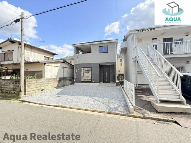 高松市太田上町の新築一戸建の前面道路含む現地写真|前面道路含む現地写真です