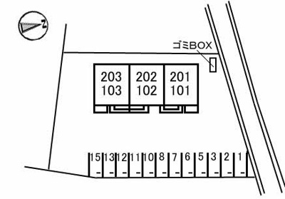 【区画図】 | シャー・メゾンM