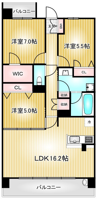 プレサンスグラン泉|名古屋市の賃貸ならMy賃貸の間取り|プレサンスグラン泉