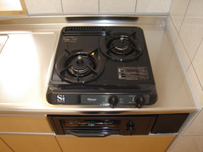 【キッチン】 | エクセル | 2口コンロ