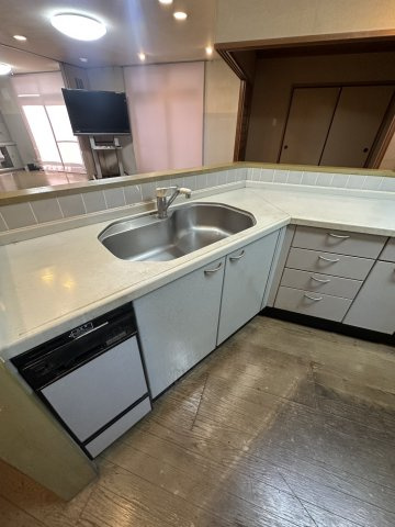 久留米市日吉町の賃貸マンションのキッチン