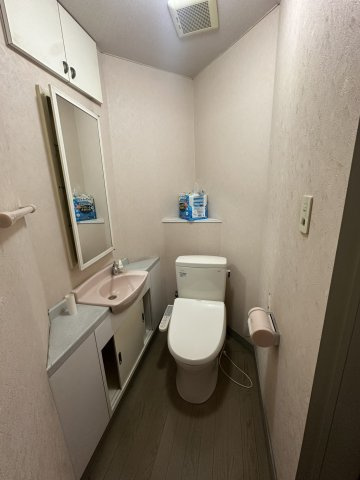 久留米市日吉町の賃貸マンションのトイレ