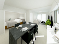 【居間・リビング】 |  博多駅前ビル☆仲介手数料無料☆