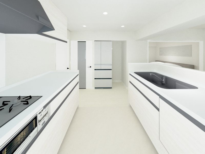 【キッチン】 |  博多駅前ビル☆仲介手数料無料☆