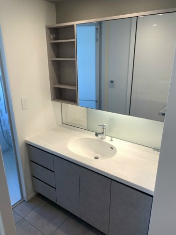 HARUMI FLAG SEA VILLAGE E棟の洗面所